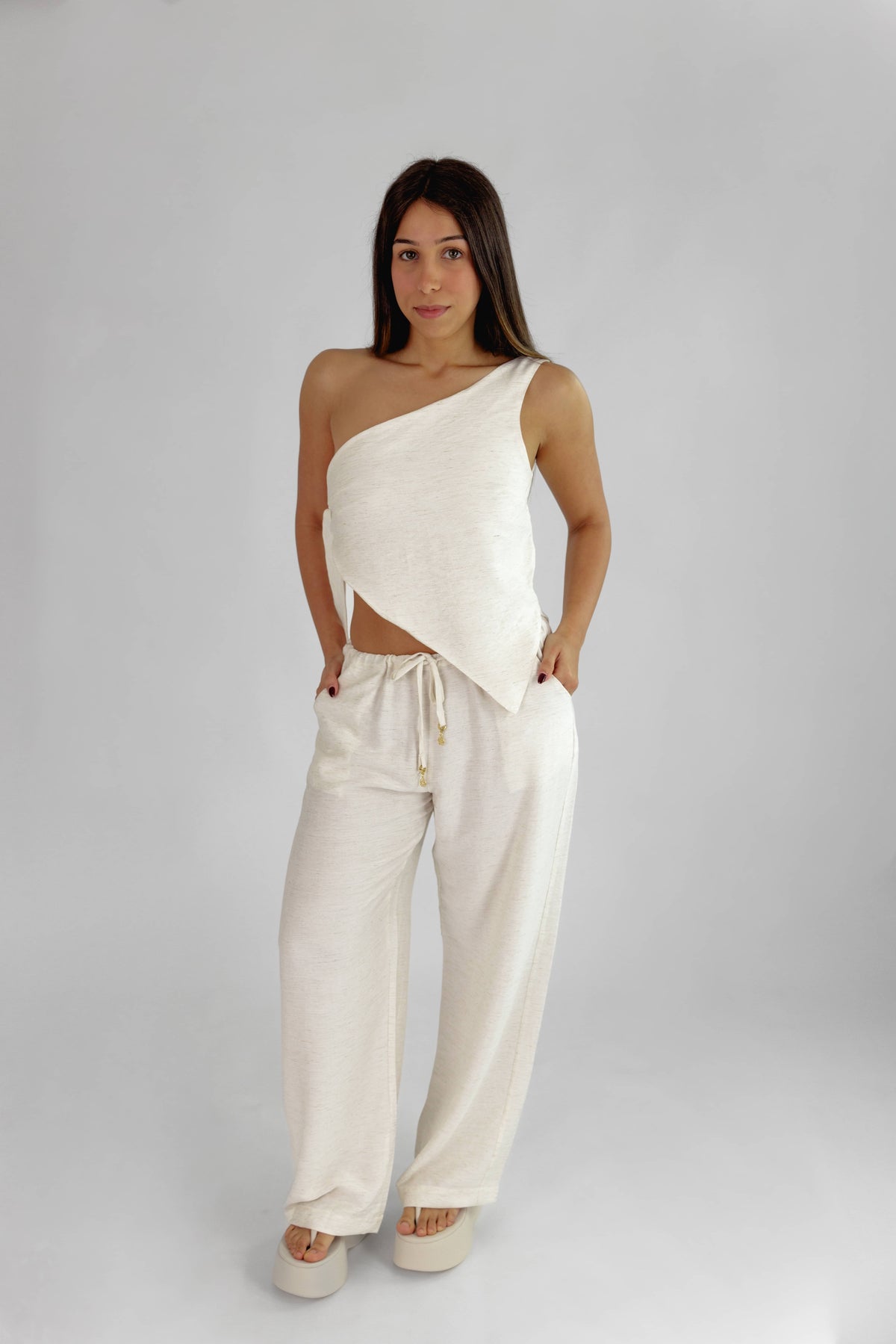 "Luiza" Linen Pants