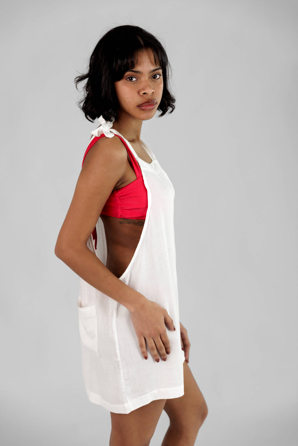 "Leve" Linen Romper