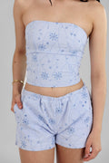 "Rae" Blue Top