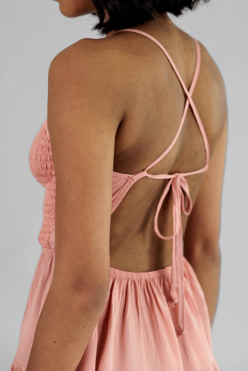 "Gira-Sol" Short Dress