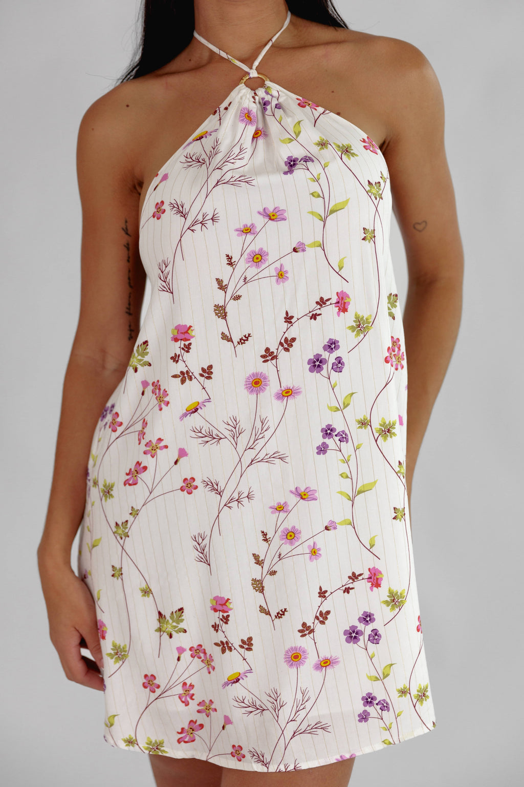 "Mari" Halter Dress