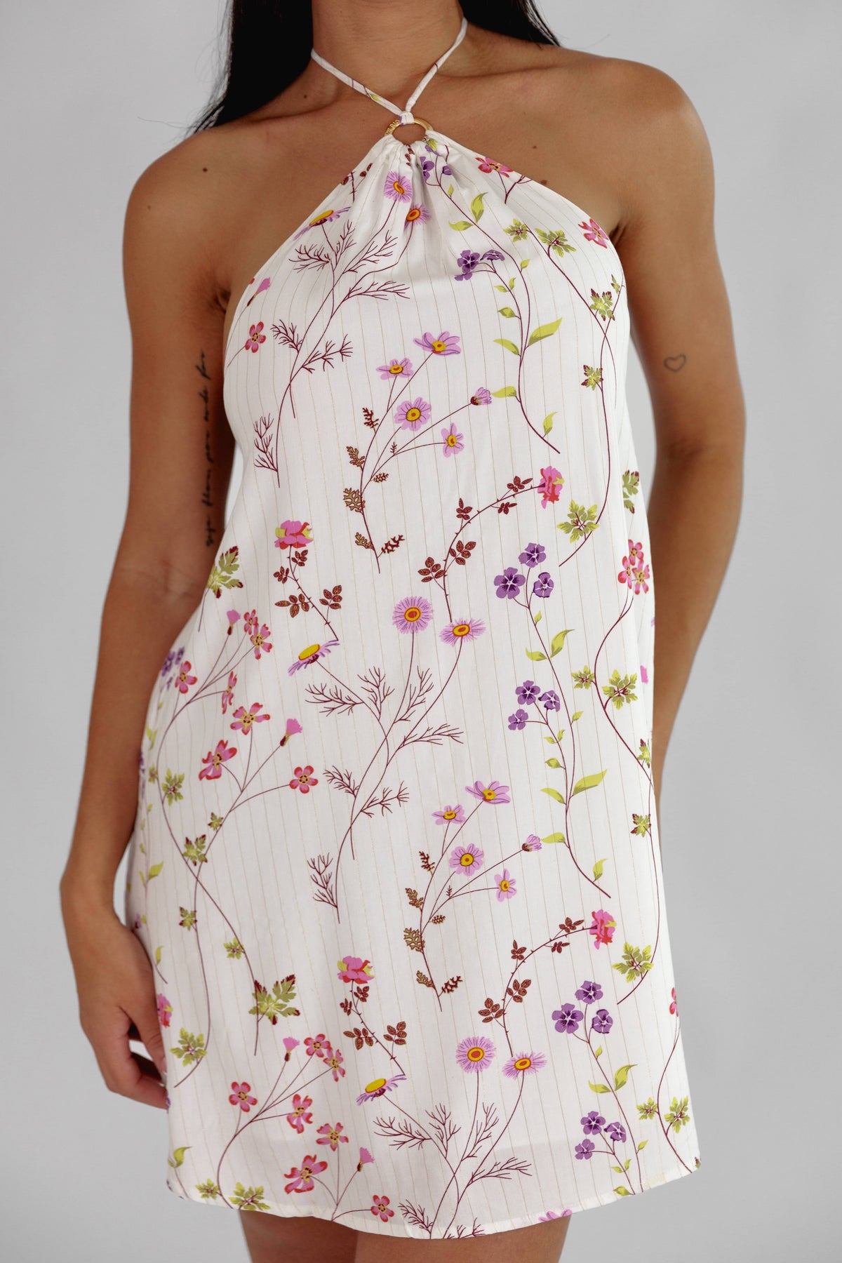 "Mari" Halter Dress