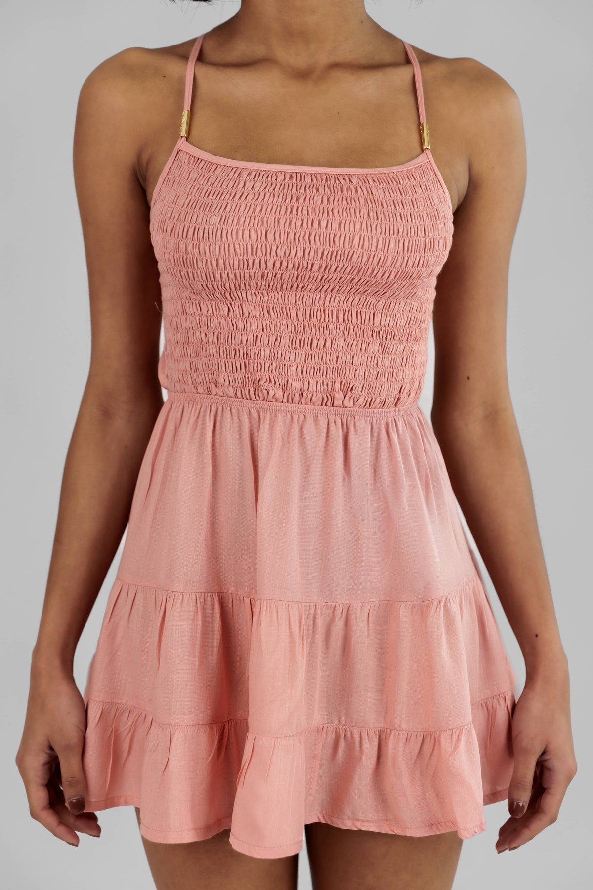 "Gira-Sol" Short Dress
