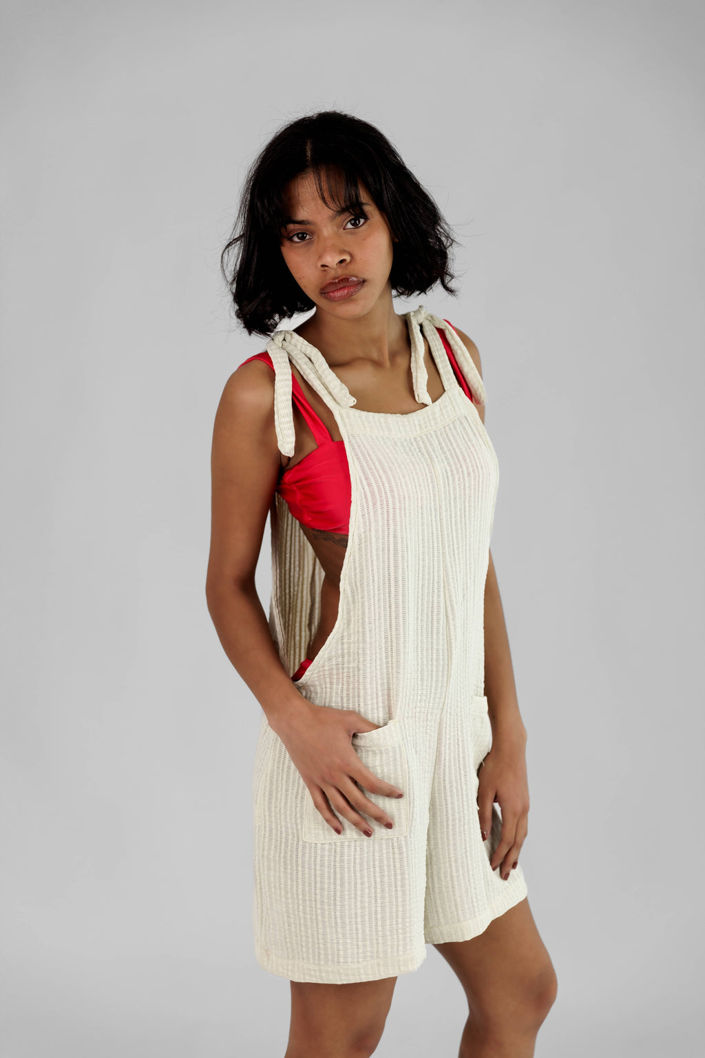 "Filó" Crochet Romper