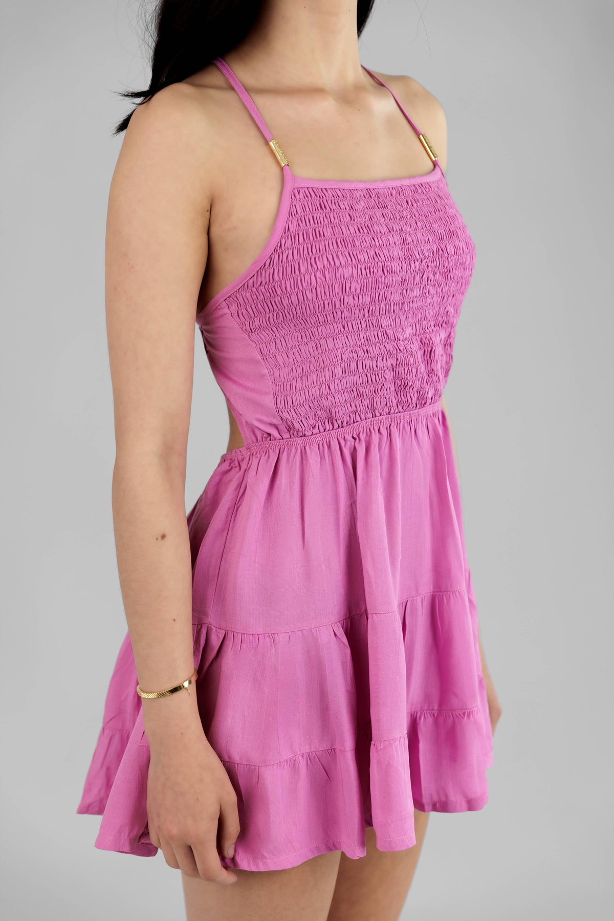 "Gira-Sol" Short Dress