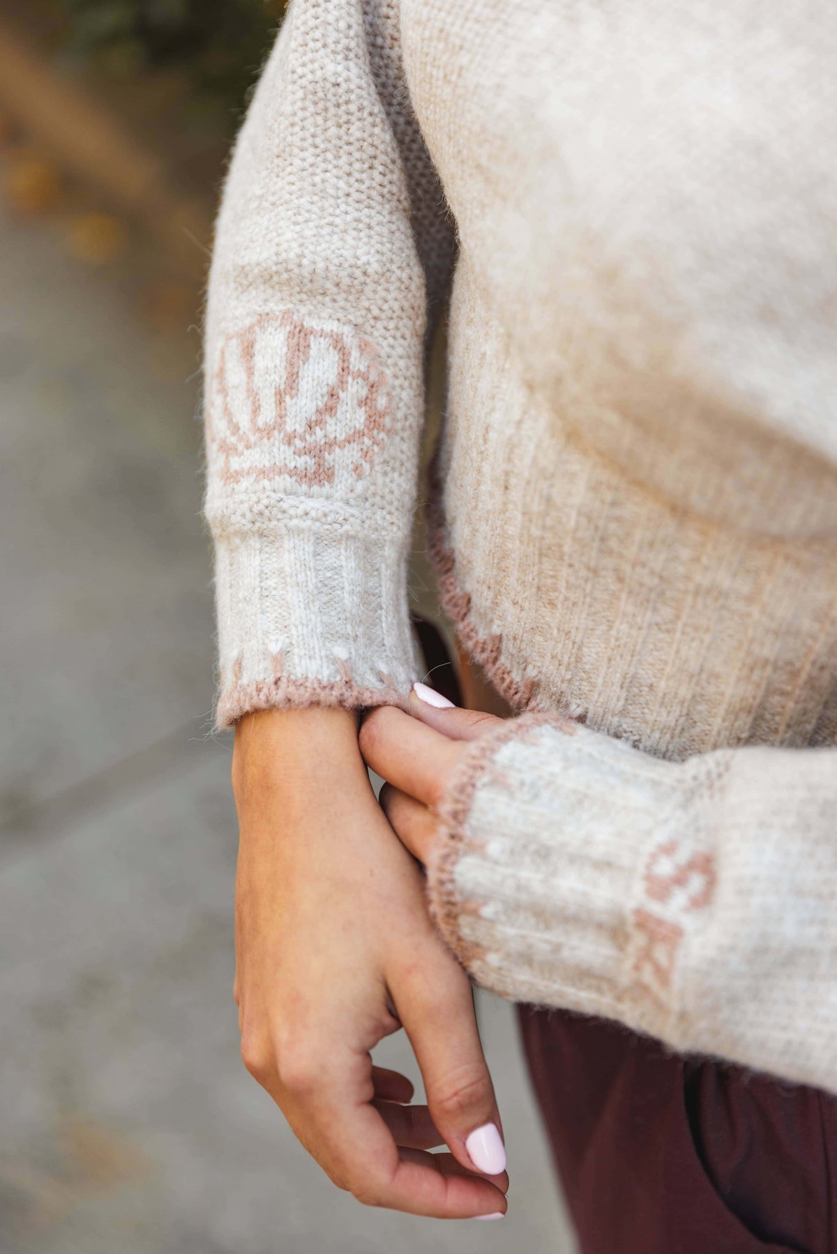 Paola Fitted Waist Knit Sweater