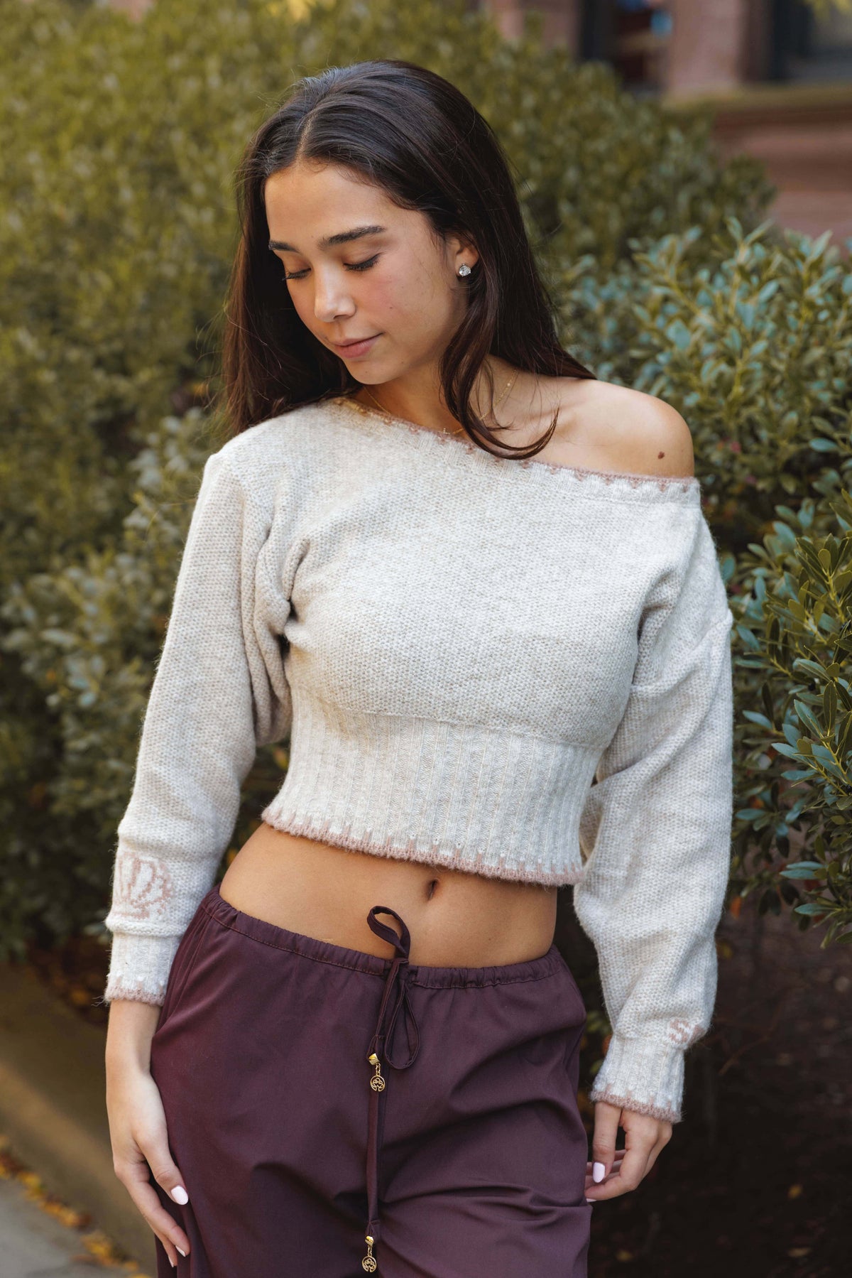 Paola Fitted Waist Knit Sweater