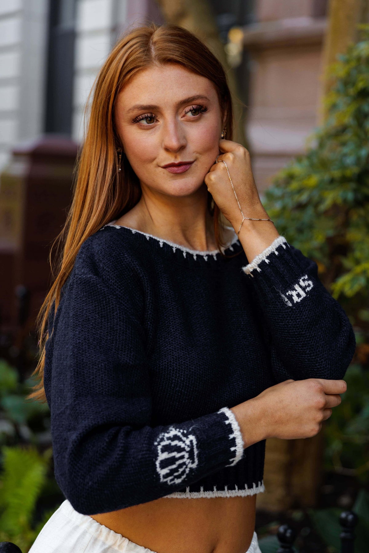 Paola Fitted Waist Knit Sweater