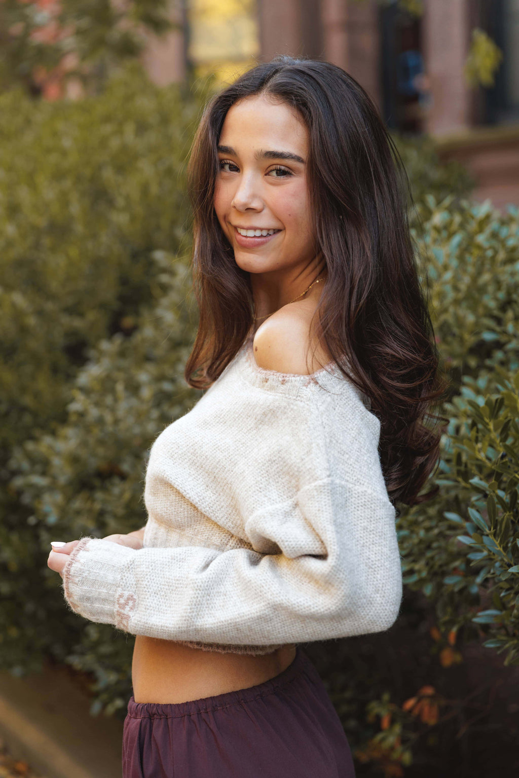 Paola Fitted Waist Knit Sweater