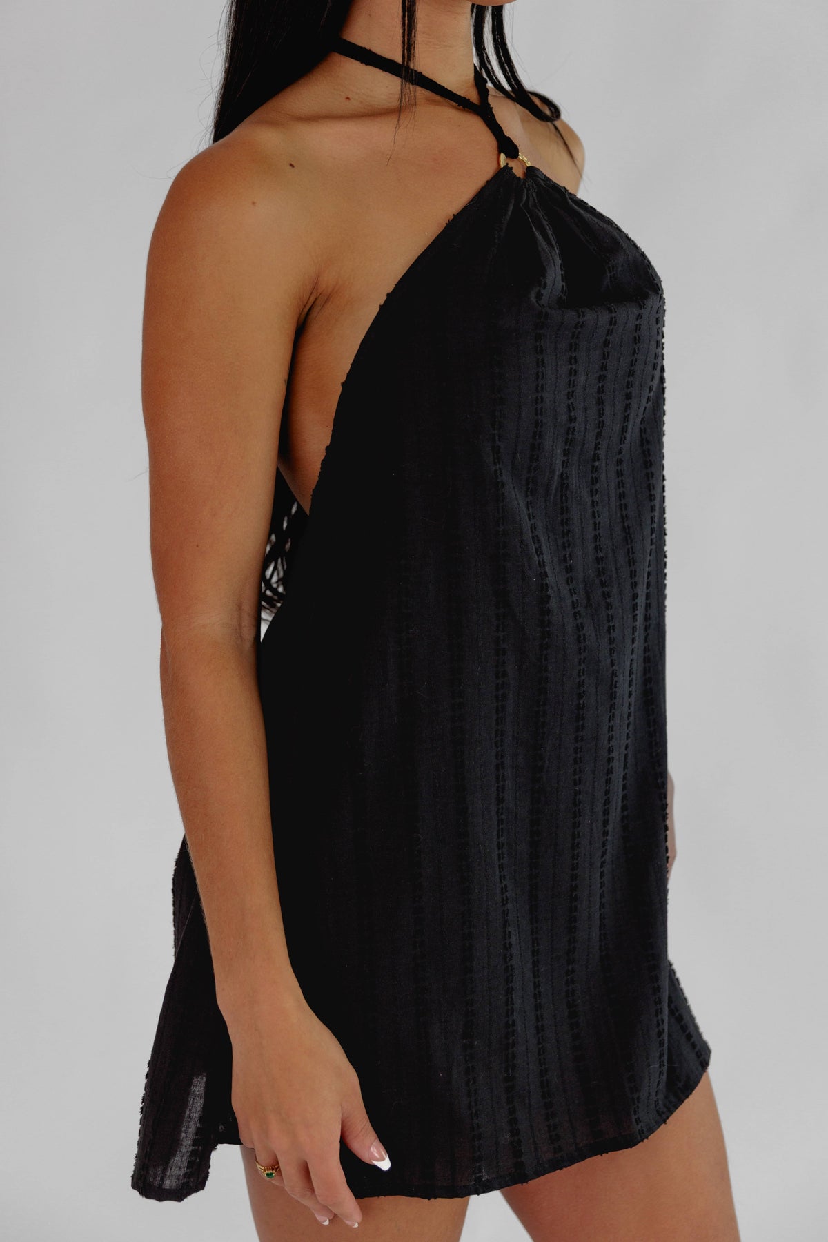 "Mari" Halter Dress