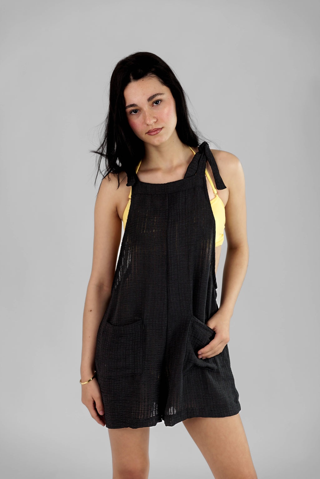 "Filó" Crochet Romper