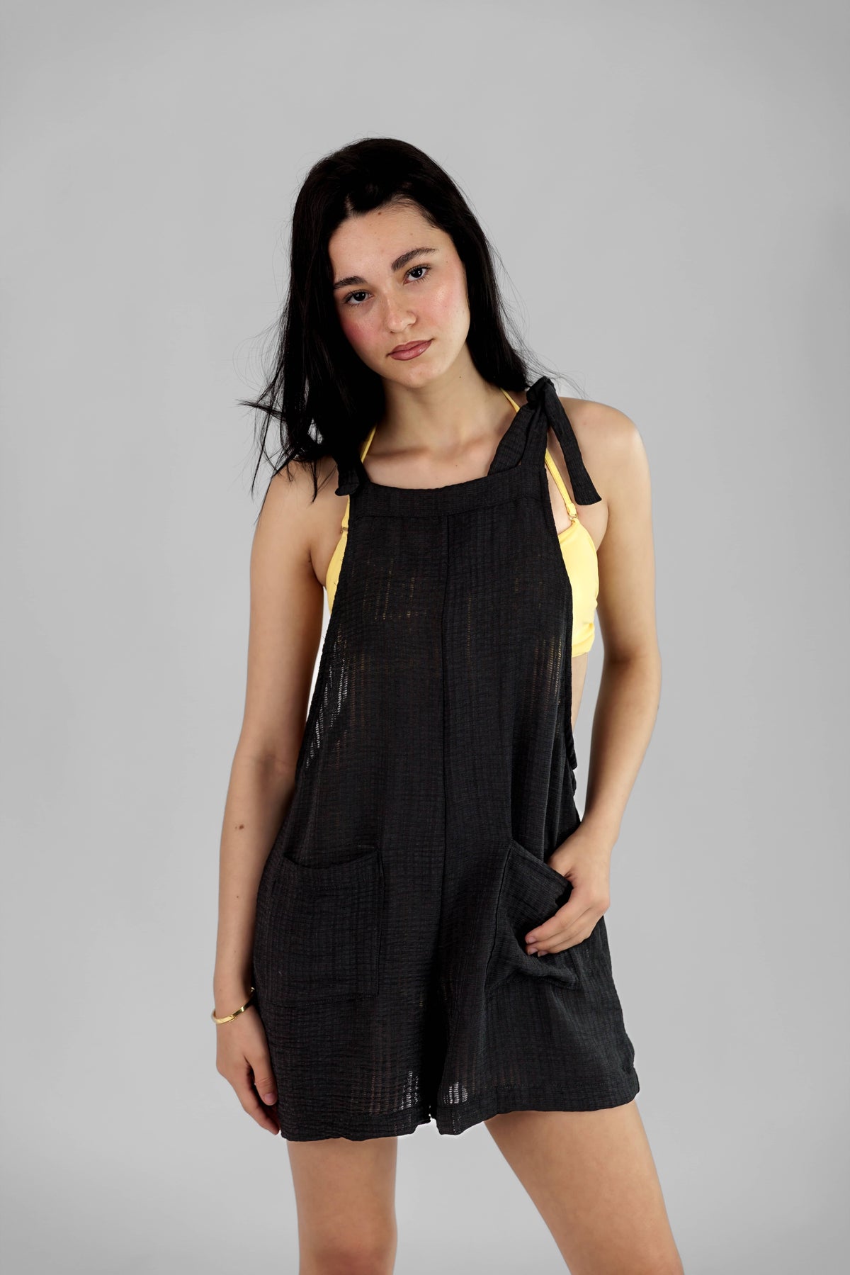 "Filó" Crochet Romper
