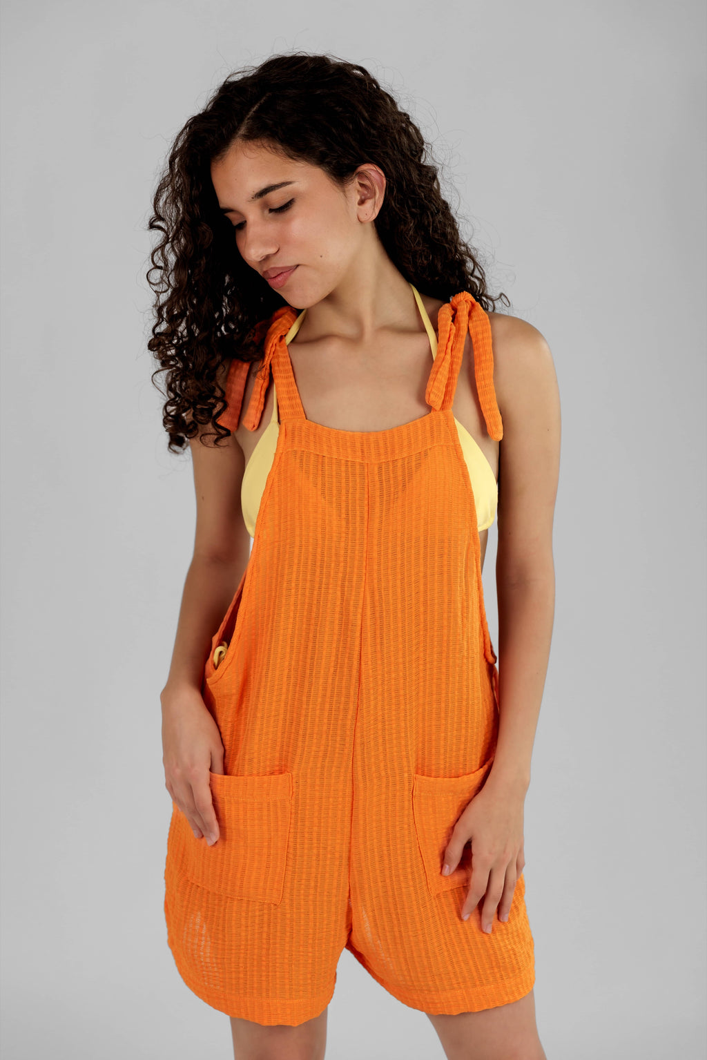 "Filó" Crochet Romper