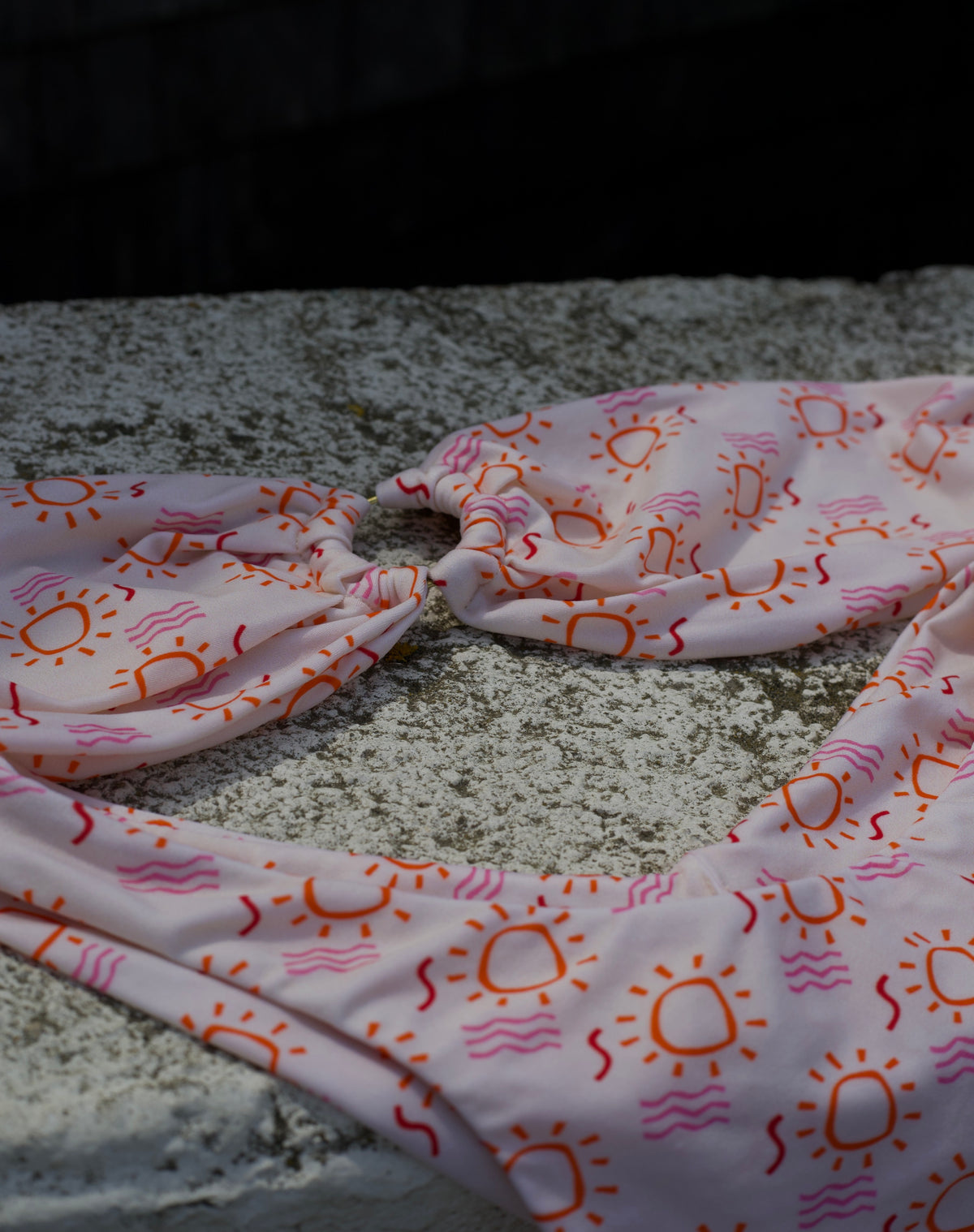 "Grumari" Bandeau Bikini Top