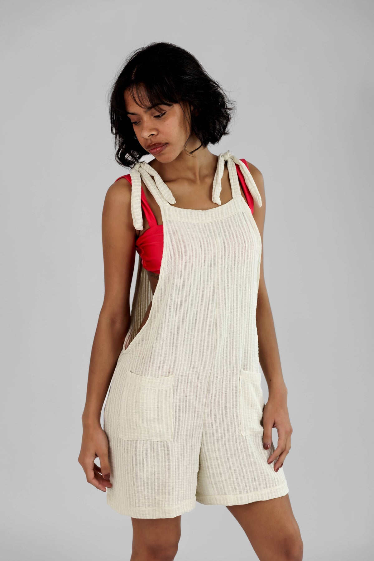 "Filó" Crochet Romper