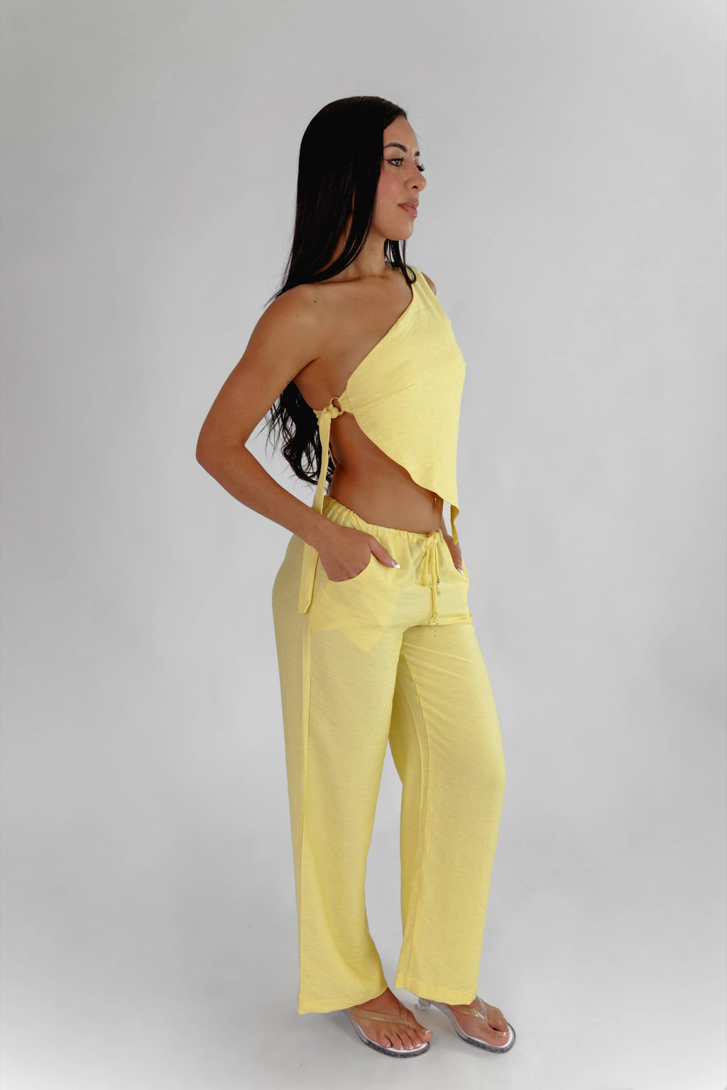 "Luiza" Linen Pants