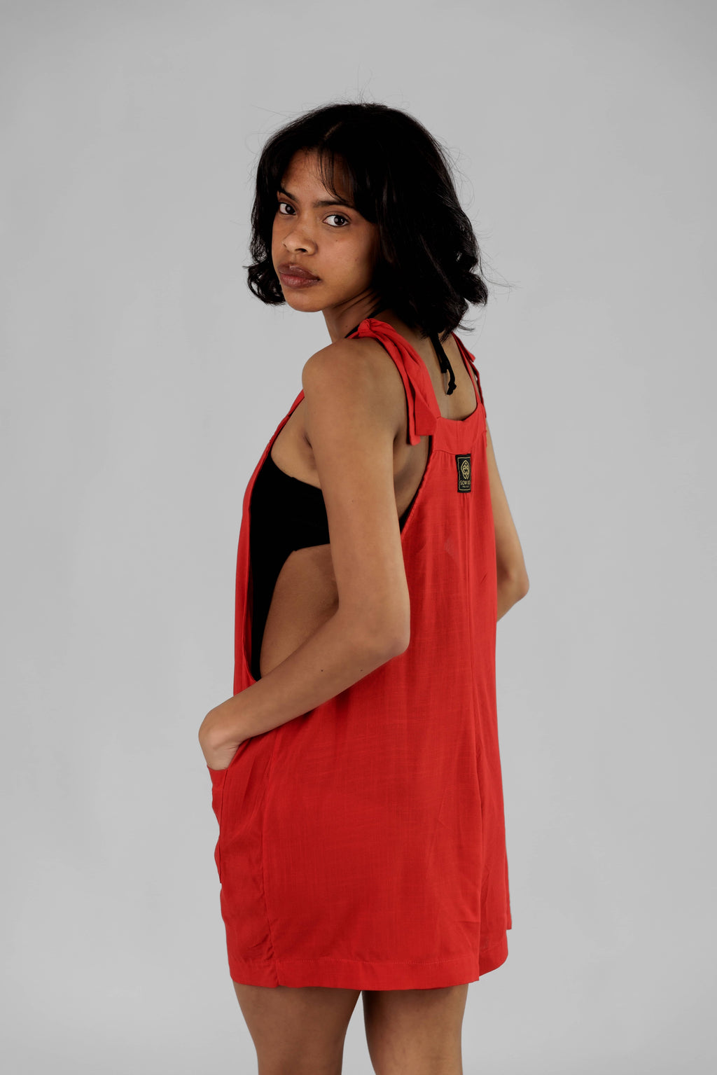 "Leve" Linen Romper