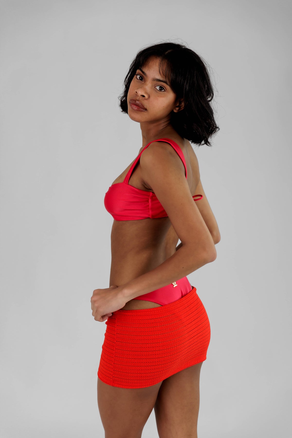 "Fofura" Mini Skirt Cover Up