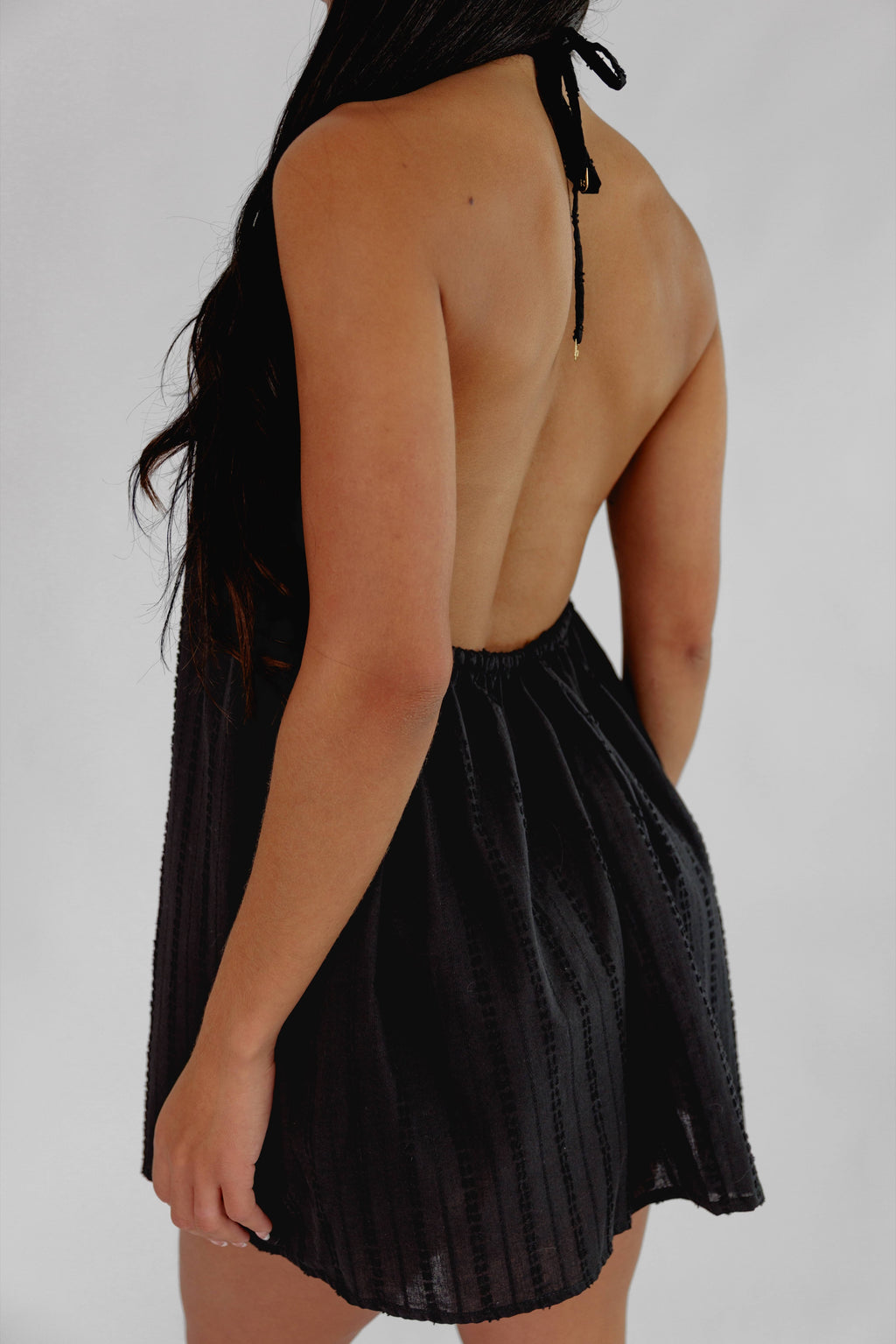"Mari" Halter Dress