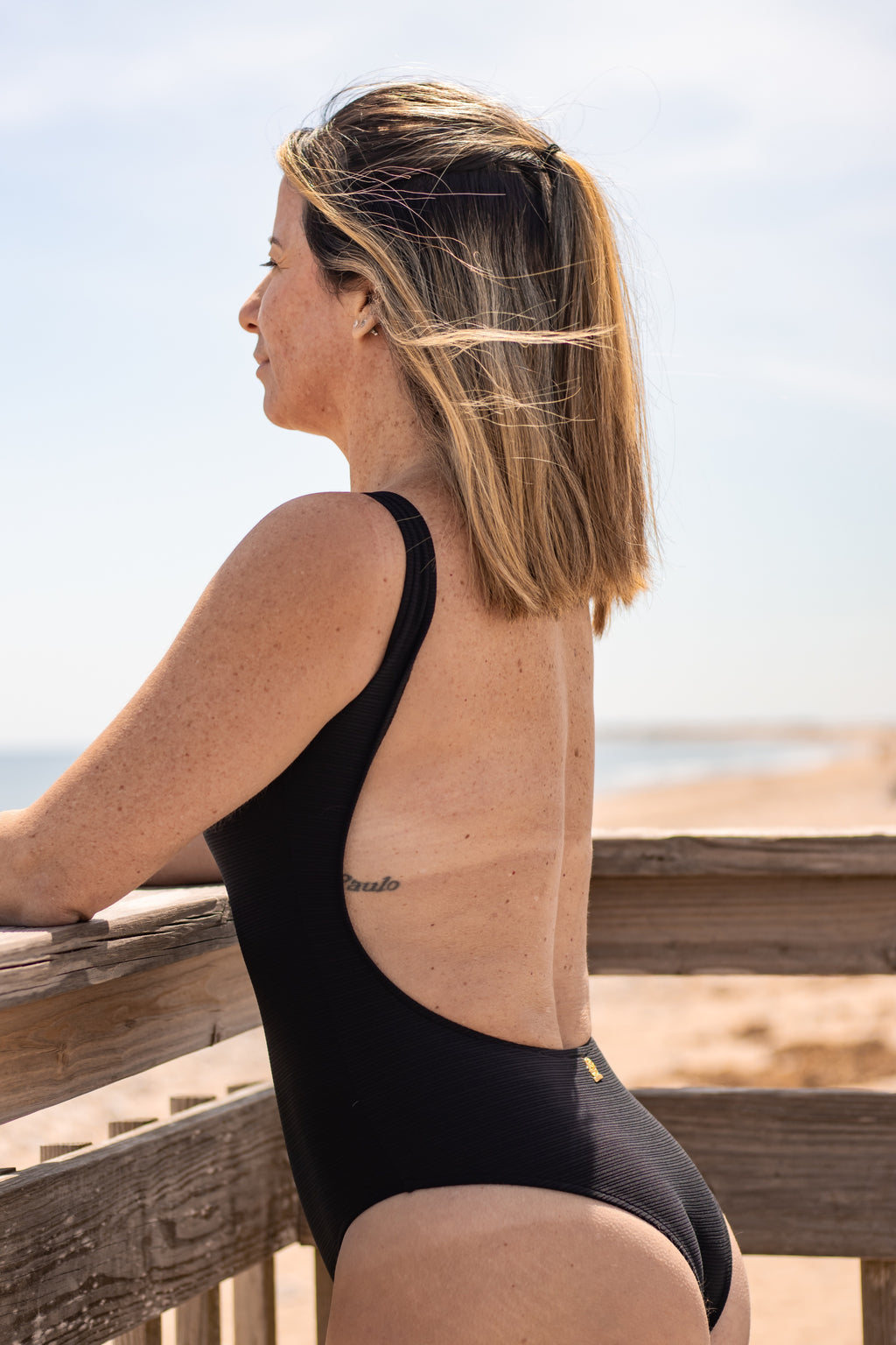 "Arraial" Open Back Swimsuit