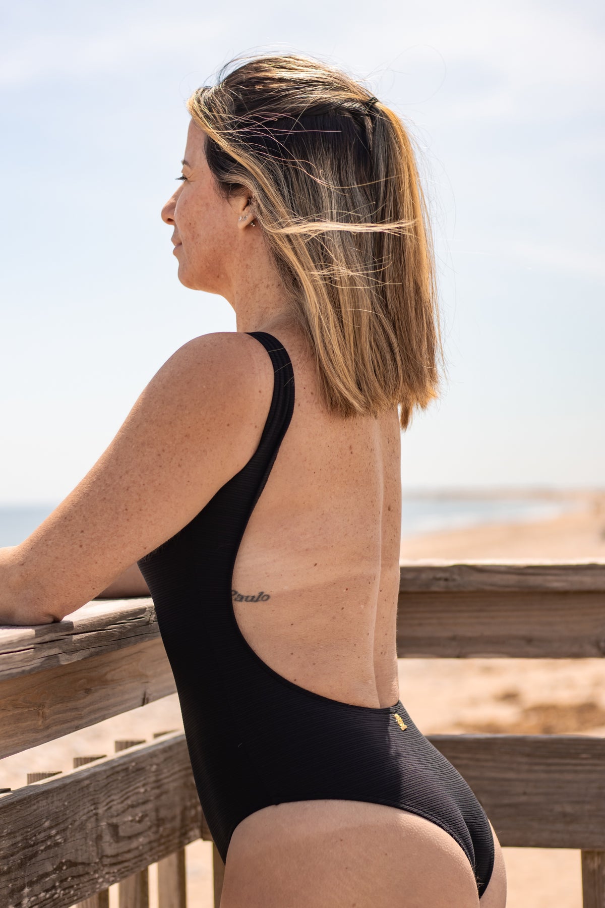 "Arraial" Open Back Swimsuit