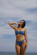 "Grumari" Bandeau Bikini Top