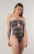 "Sorority" Pattern Swimsuit