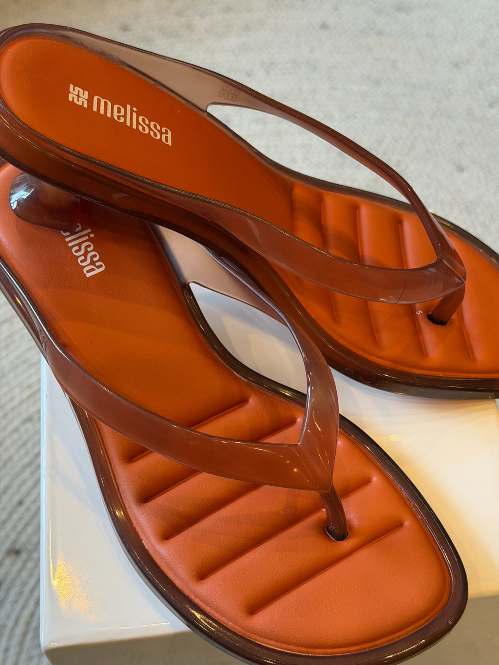 Melissa Flip Flop Kitten Heel
